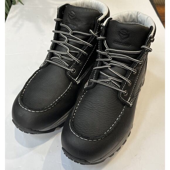 Men’s Sureway Lightweight Black Mock Wedge Black 10 F2413-18 Worn Once - Picture 1 of 9